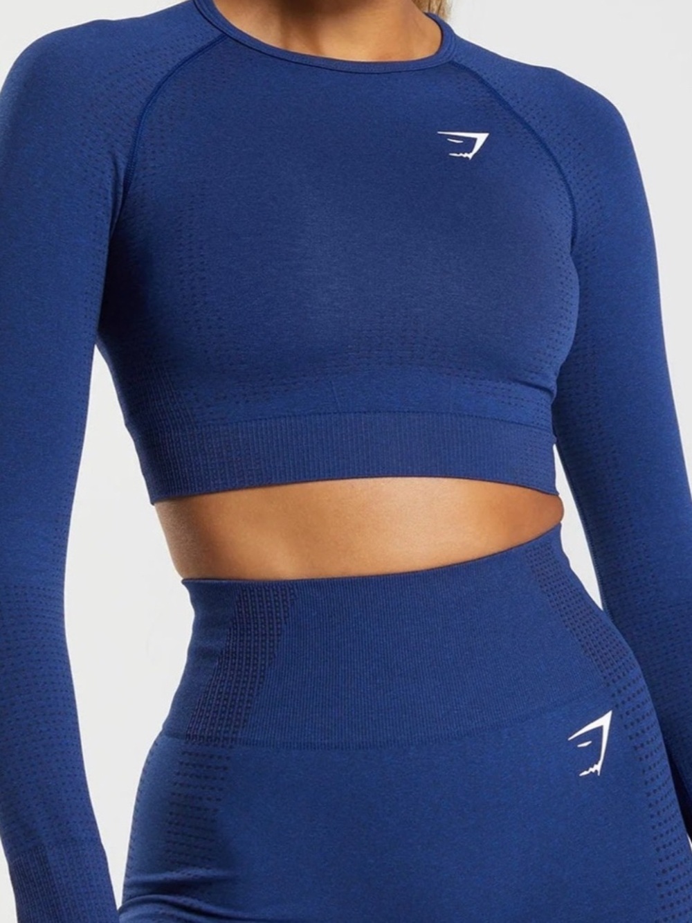 Gymshark Vital Seamless Long Sleeve Crop Top